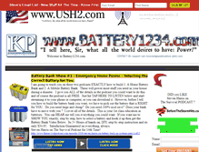 Tablet Screenshot of battery1234.com